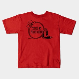 My First Rodeo Kids T-Shirt